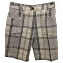 Linen tartan shorts - Barbour