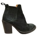 Maje suede ankle boots