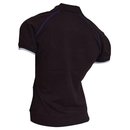 CELINE Polo de manga corta en piqué de algodón marrón Top Size M MEDIUM - Céline