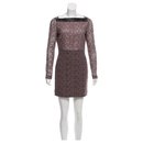 New Sarita lace dress with leather fits like a French 38 - Diane Von Furstenberg