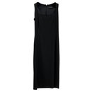 Black wool crepe sheath dress - Dolce & Gabbana