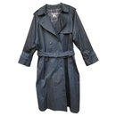 Burberry Trench Vintage Navy Blue T 42 Mint condition