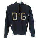 DOLCE & GABBANA Cardigan  with DG patch - Dolce & Gabbana