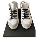 Leather high trainers - Christian Dior