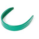 GREEN QUILTED HEADBAND - Chanel