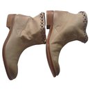 Ankle Boots mit Marlow-Leder-Nieten - Zadig & Voltaire