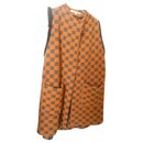 ORANGE ORANGE BROWN DRESS COAT - Autre Marque