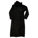 D & G Dolce & Gabbana Maxi Hooded Rain Jacket Black - D&G