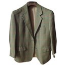 BURBERRY, small check jacket, 44. - Burberry