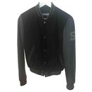 Black leather schott jacket - Schott