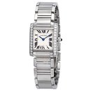 Reloj Cartier Tank Francaise Aftermarket Diamond Bezel 2384