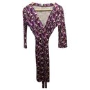 Robe portefeuille en jersey de soie - Diane Von Furstenberg