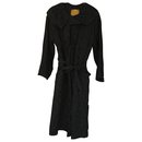 LANVIN coat in wool and silk - Lanvin