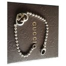 Gucci Brit Heart bracelet in sterling silver 925