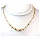 Authentic Marseillais necklace - GOLD pearls - Autre Marque