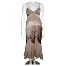 Champagnerfarbenes Meerjungfrau-Kleid - Karen Millen