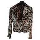 DOLCE & GABBANA Leopard print Jacket - Dolce & Gabbana
