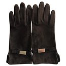 Gants Prada en suede