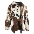 casaco de pele modelo "vaca" Sheela - Antik Batik