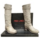 Stivali Lance gratuiti modello Bikerwash 7 Ciao cinturino p39 - Free Lance