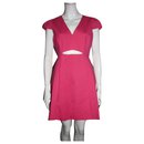 Pink dress with cut-outs - Halston Heritage