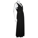Black chiffon evening gown - Alice by Temperley