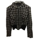 Houndstooth wool jacket - Marc Cain