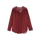 Silk lace blouse with Guipure embroidery - Chloé