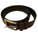 Cinturón de cuero marrón Valentino