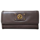 Compagnon cuir taupe. - Marc by Marc Jacobs