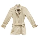 Burberry light waterproof jacket in trench t style 38/40