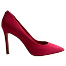 Nabuk Wildleder Fuchsia Pumps - Louis Vuitton