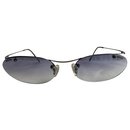 Vintage Moschino schlanke Sonnenbrille