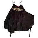Black bejewelled dress - Manoush