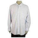 Ermenegildo Zegna Classic Light Blue Shirt Long Sleeve Cotton Mens XXL