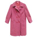 vintage woman coat in Harris Tweed t 38 - Autre Marque