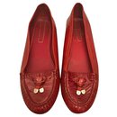 Red moccasins - Sergio Rossi