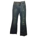 Distressed bootleg jeans - D&G