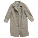 vintage coat in Harris Tweed t 38 - Autre Marque