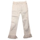 Chloé jeans blancos