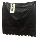 New leather skirt with laser cut - Alice by Temperley