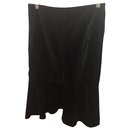 Black velvet skirt - Max Mara