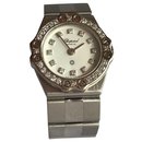 Chopard 18K White Gold Diamond Bezel  Ladies Watch