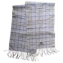Burberry mixed blue scarf
