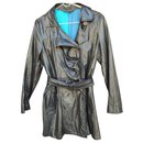 Paul Smith leather trench coat size XL