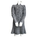5645$ rare coat dress - Chanel