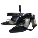 LEATHER LEATHER SANDALS, Pointure 6UK. - Karl Lagerfeld