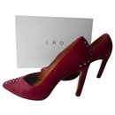 IRO Red foal heels very good condition T40 - Iro