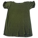 ISABEL MARANT ETOILE T-Shirt lin vertTM - Isabel Marant Etoile