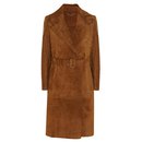 Manteau en daim BURBERRY PRORSUM modèle défilé - Burberry Prorsum